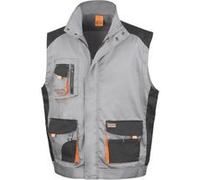 Result Work-Guard - Veste de travail sans manches - Homme (M) (Gris/Noir/Orange) - UTRW3712 Gris/Noir/Orange G
