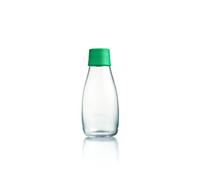 Retap Bouteille d'eau en verre borosilicate Taille S APS L, Verre, Strong Green, 0.3