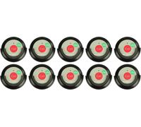 Retekess TH009 bouton poussoir étanche avec protection IP67 et un bouton pour les hôpitaux, les cliniques, les maisons de retraite et les usines 10x