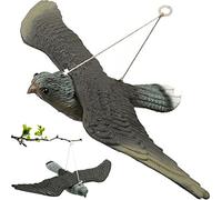 Retoo Anti-Oiseaux en Plastique Professionnel, crécerelle Artificielle, répulsif pour Oiseaux, répulsif pour Pigeons, répulsif pour Pigeons, antiparasitaire Naturel