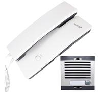 Retoo Interphone Audio 2 Fils pour Maison Universel pour Installations Traditionnelles avec Deux Boutons Allie Simplicité et Robustesse Interphone Fossa Interphone Filaire Interieur pour 1 ou 2