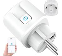 Retoo Prise Connectée Wifi avec mesure du courant avec moniteur de puissance Mini prise intelligente Compatible avec Alexa Google