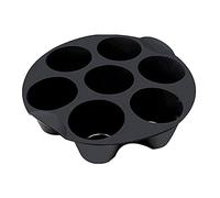 Retorno Moule à muffins en silicone | Moules à cupcakes en silicone avec 7 tasses | Moules de cuisson en silicone, accessoire pour friteuse à air 2,6/3,2/3,5-5,8L, cadeaux pour boulangers