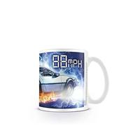 Retour vers Le Futur Mug, céramique 315 ML /, Multicolore, 11 oz - 88 MPH