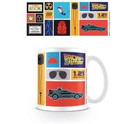 Pyramid Mug en céramique Retour vers le futur 315 ml Multicolore – Collection
