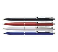 Retractable Ballpoint Pen K 15 (Indelible Refill - Line Width M, Writing Colour: Blue) 4 Blister Pads, Assorted