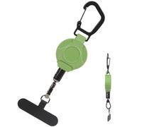 Rétractable Porte-badge rétractable anti-perte robuste | Dévidoir Badge ID Paracorde Pour Extérieur Pêche Camping Escalade Marche Pique-Nique Femmes