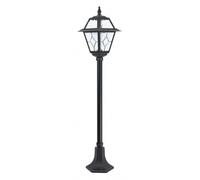 Retro 110 cm lampe d'extérieur 1xE27 noir IP43 SU-MA Witraż K 5002/2/N