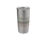 Retro Byron Bay Australie Gobelet isotherme en acier inoxydable double paroi