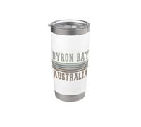 Retro Byron Bay Australie Gobelet isotherme en acier inoxydable double paroi