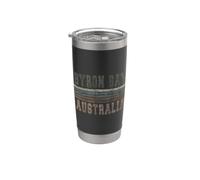Retro Byron Bay Australie Gobelet isotherme en acier inoxydable double paroi