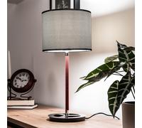 Design Chrome Lampe de table Métal Câble Interrupteur Lampe d'appoint Lire E27 Eclairage Trio 503400106