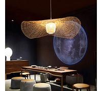 rétro en Bambou, Suspension créative, Abat-Jour en rotin, plafonnier en Osier tissé à la Main, éclairage E27, Restaurant, Chambre à Coucher, Salon, Cuisine, café, Salle à Manger, Lampe Suspendue