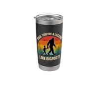 Rétro fête des pères Bigfoot Dad You're a Legend Like Bigfoot ! Gobelet isotherme en acier inoxydable double paroi