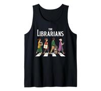Retro Librarians Livres Bibliothèques Drôle Bibliothèque Débardeur