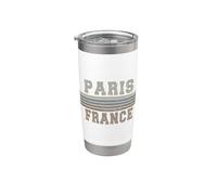 Rétro Paris France Gobelet isotherme en acier inoxydable double paroi