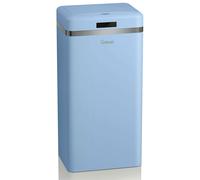 Retro Poubelle à Ouverture Automatique avec Capteur, Métal, 45 Litres, Vintage SWAN SWKA4500BLNEU Bleu