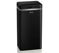Retro Poubelle à Ouverture Automatique avec Capteur, Métal, 45 Litres, Vintage SWKA4500BNEU