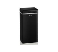 Retro Poubelle à Ouverture Automatique avec Capteur, Métal, 45 Litres, Vintage SWKA4500BNEU Noir