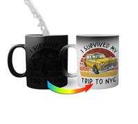 Retro Tom I Survived My Trip To NYC New York Tasse magique de Nouveauté amusantes 330ml