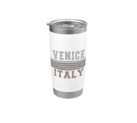 Rétro Venise Italie Gobelet isotherme en acier inoxydable double paroi