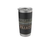 Rétro Versailles France Gobelet isotherme en acier inoxydable double paroi