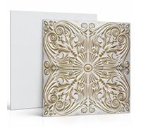 Retro Vintage Panneaux 3D en souple polystyrène XPS PS, panneau de plafond 50x50cm, décors muraux, revêtement, de 2-3 mm d'épaisseur