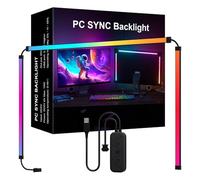 Rétroéclairage LED du moniteur pour PC Bande lumineuse LED Rythme de la musique Synchronisation dynamique de la lampe derrière le logiciel du moniteur Mode dynamique de couleur (32 pouces)