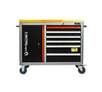 RETTER RS5 Chariot d'atelier Workstation Établi compact avec plateau en bois massif