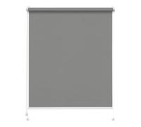 Rettika Store de Protection visuelle sans perçage - Gris 1 - Largeur 30 cm Hauteur 220 cm - Store intérieur à Pince Klemmfix