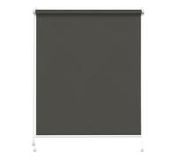 Rettika Store de Protection visuelle sans perçage - Gris foncé - Largeur 105 cm Hauteur 150 cm - Store intérieur à Pince Klemmfix