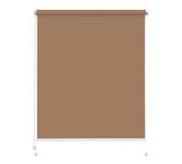 Rettika Store de Protection visuelle sans perçage - Noyer - Largeur 80 cm Hauteur 220 cm - Store intérieur à Pince Klemmfix