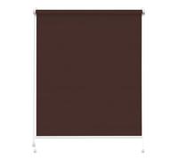 Rettika Store de Protection visuelle sans perçage - Palissandre - Largeur 30 cm Hauteur 220 cm - Store intérieur à Pince Klemmfix