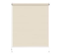 Rettika Store de Protection visuelle sans perçage - Perle - Largeur 45 cm Hauteur 120 cm - Store intérieur à Pince Klemmfix
