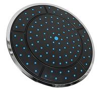 RETYLY 1Pcs Douche Actionnée par Pluie de Forme Ronde en Plastique de 25Cm Accessoires Cabine de Buse de Tête de Toit Dessus de La Chambre