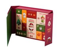 Reusable Holiday Countdown Calendar Cute Seasonal Gift Box Set