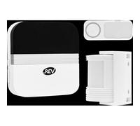 Rev 0082640103 Sonnette de porte Blanco 0082640103, blanc, sans fil, 433 MHz, 150 m, 90 dB, IP55