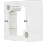 REV 0236750104 Quadro Boîtier d'adaptateur pour interrupteurs et Prises encastrés Blanc