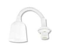 REV 0513060555 Suspension pour plafonnier, extensible 50-130 cm, max 5 kg, 60 W, 250 V, blanc
