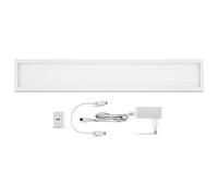 REV 2400012130 Plafonnier LED Ultra Plat 6 mm-Longueur 60 cm-9,5 W-700 LM, Plastique, Blanc