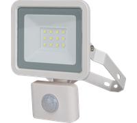 REV 2707614010 - Projecteur LED, 10 W, 800 lm, 6500 K, IP44, Capteur, blanc