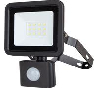 REV 2707614030 - Projecteur LED, 10 W, 800 lm, 6500 K, IP44, Capteur, anthracite