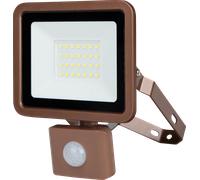REV 2707615040 - Projecteur LED, 20 W, 1700 lm, 6500 K, IP44, Capteur, bronze