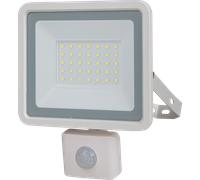 REV 2707616010 - Projecteur LED, 30 W, 2550 lm, 6500 K, IP44, Capteur, blanc