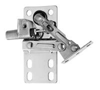 Rev-A-Shelf FBA_LD-0220-50SC LD-0220-50SC Charnière pivotante à 50 degrés à fermeture amortie pour bac de fond d'évier Zinc