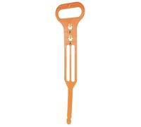 REV Aide au Transport de câbles, en Plastique, pour câbles, Cordes, tuyaux (30 m), avec poignée, Orange