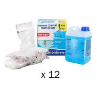 Rev-Aqua 30/60 m3 - 12 mois - Mareva - Kit complet