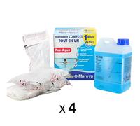 Rev-Aqua 30/60 m3 - 4 mois - Mareva - Kit complet