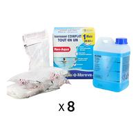 Rev-Aqua 30/60 m3 - 8 mois - Mareva - Kit complet
