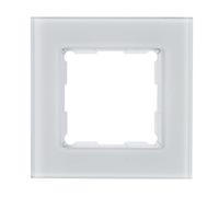 REV Cadre Optima 0228020100 - Verre Simple - Montage en saillie - Blanc